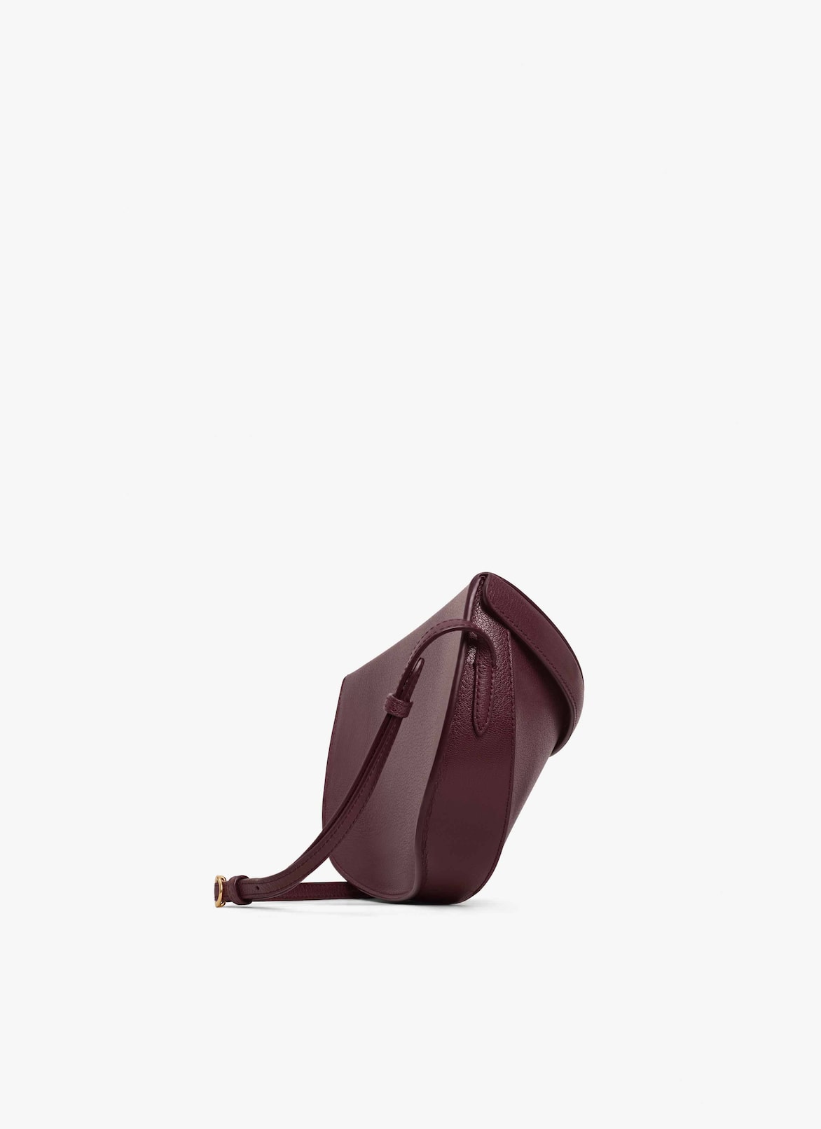 HIP EAST WEST BAG IN GOATSKIN ALAÏA GARNET RED HIP EAST WEST BAG IN GOATSKIN